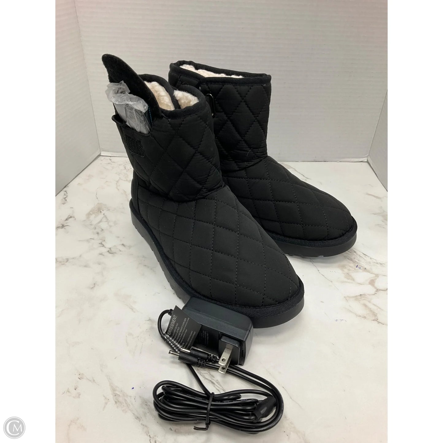 Boots Ankle Flats By Cmc In Black, Size: 10