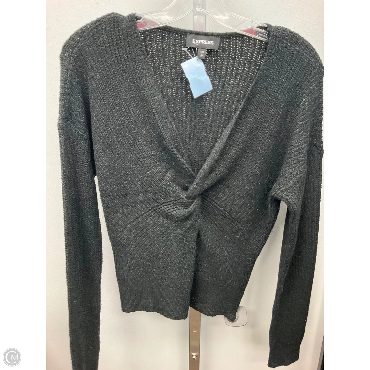 Sweater By Express In Black, Size: S