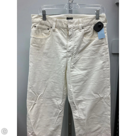 Pants Corduroy By J. Crew In Cream, Size: 4