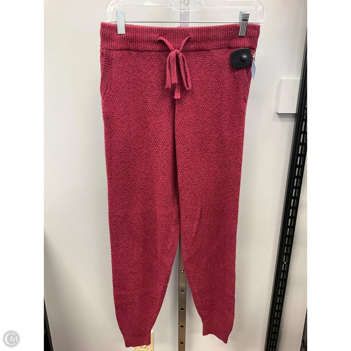 Pants Joggers By Stars Above In Maroon, Size: S