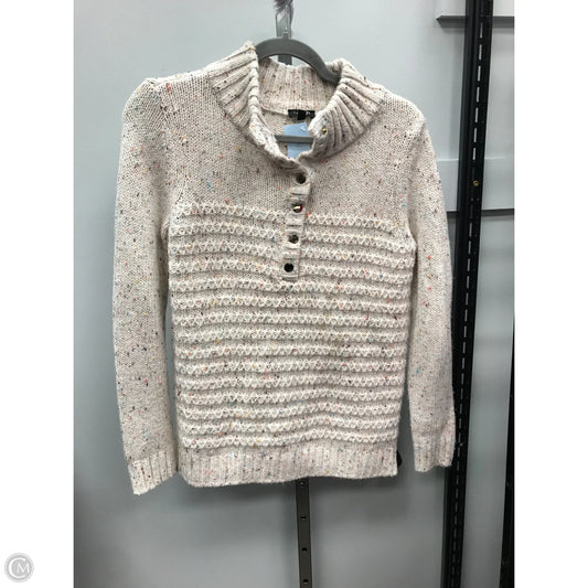 Sweater By Talbots In Cream, Size: Mp