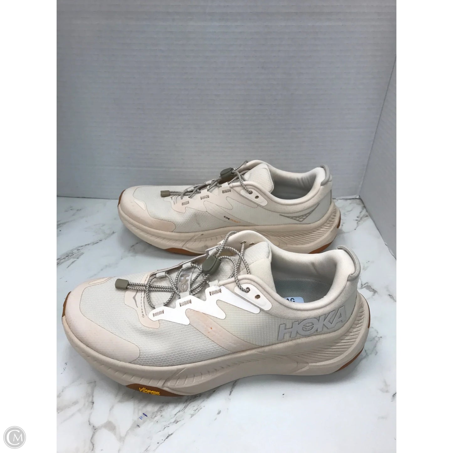 Shoes Athletic By Hoka In Cream, Size: 8