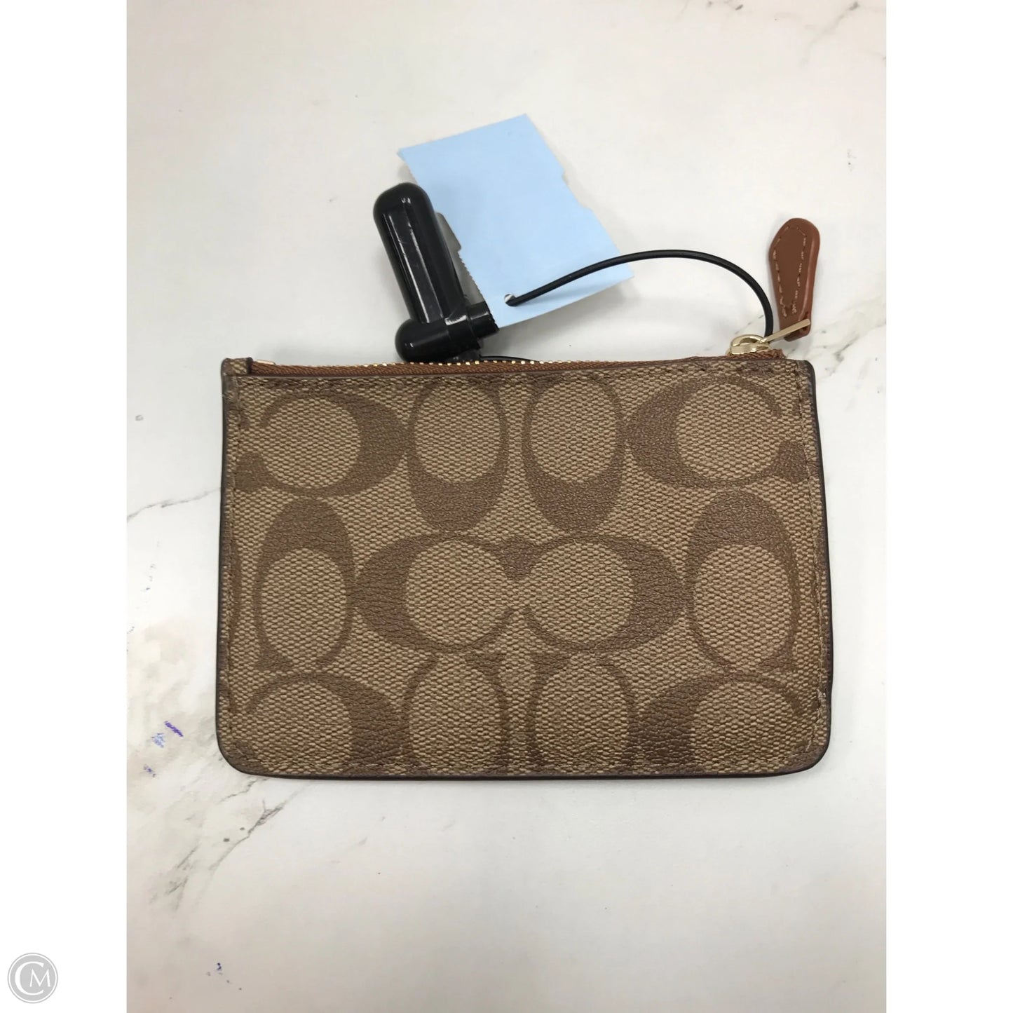 Coin Purse Designer By Coach, Size: Small