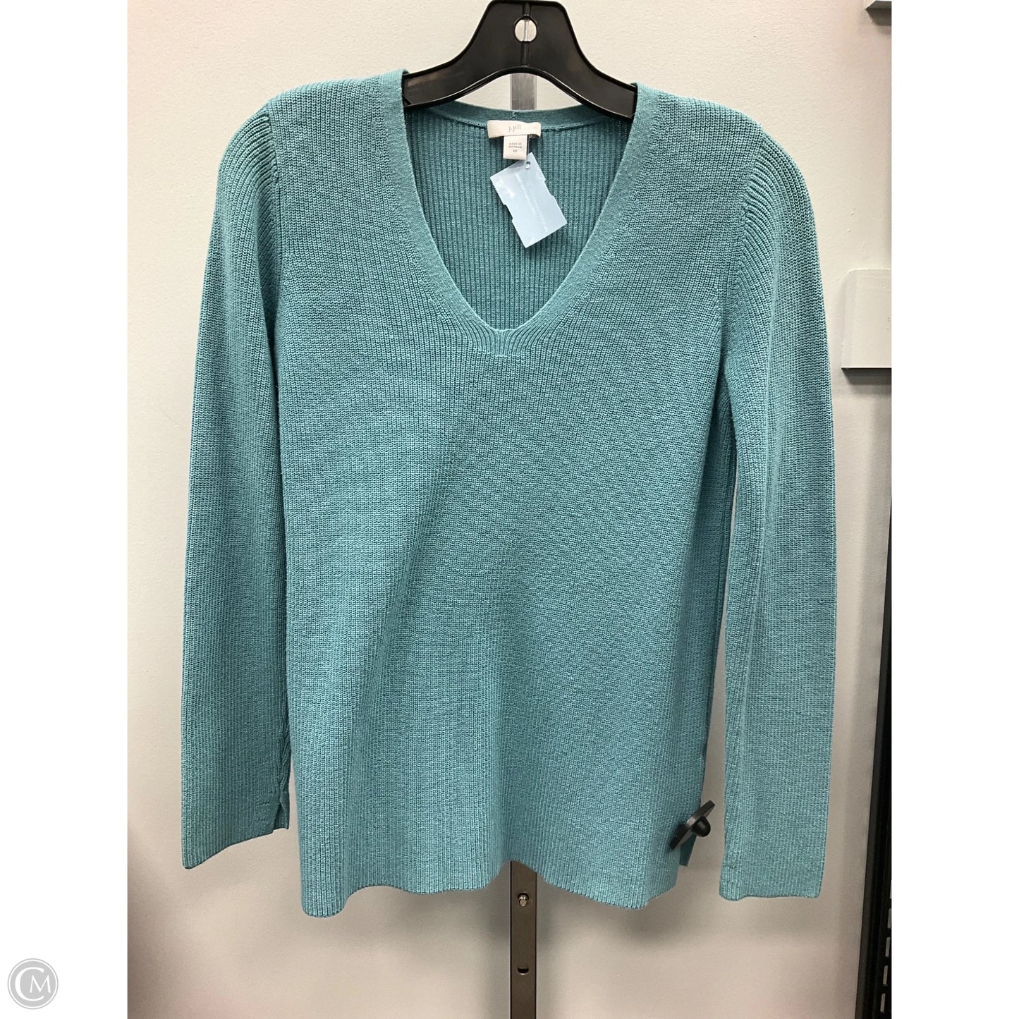 Sweater By J. Jill In Aqua, Size: Xs