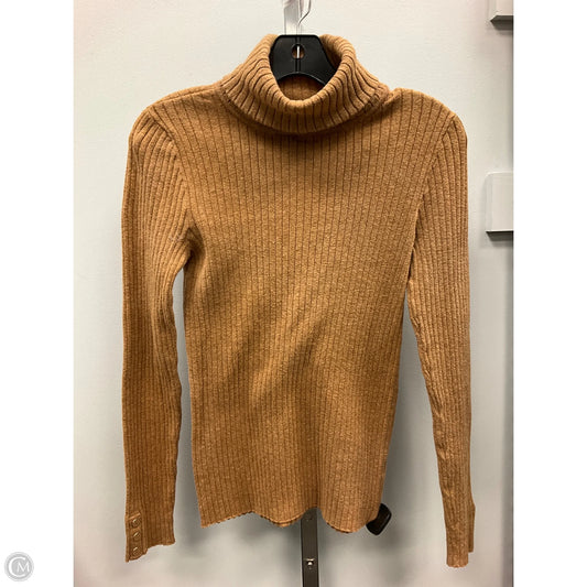 Sweater By Croft And Barrow In Tan, Size: Xs