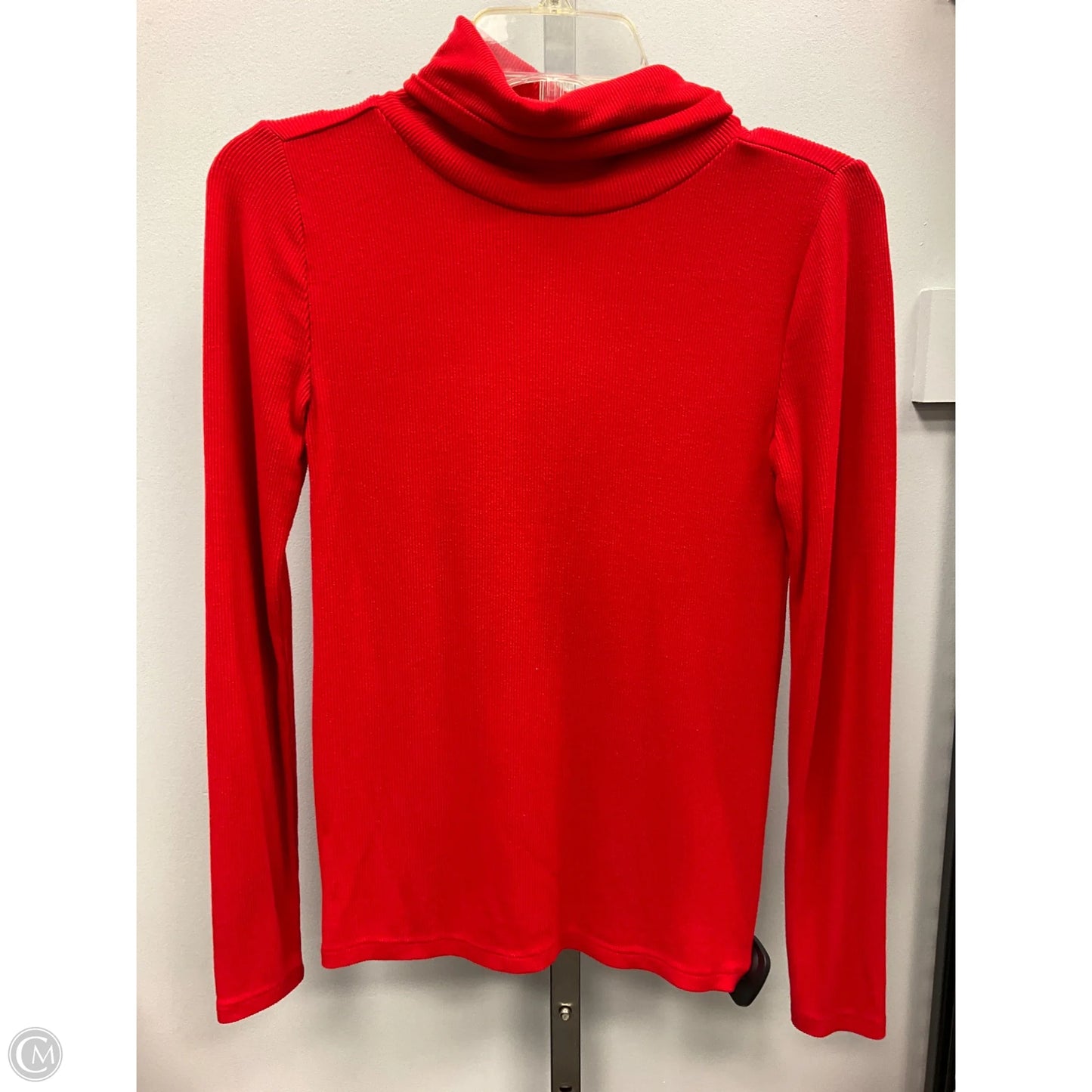 Top Long Sleeve By Loft In Red, Size: Xs