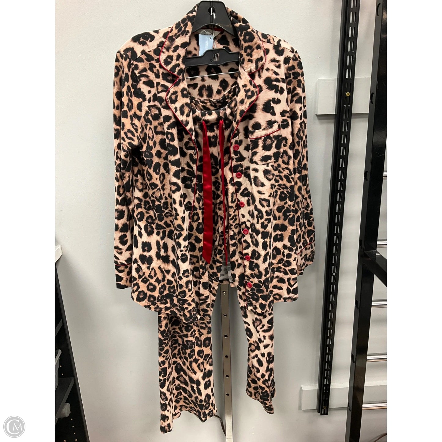 Pajamas 2pc By Soma In Animal Print, Size: M