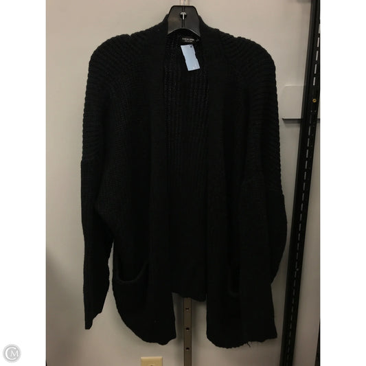 Sweater Cardigan By Shein In Black, Size: 3x