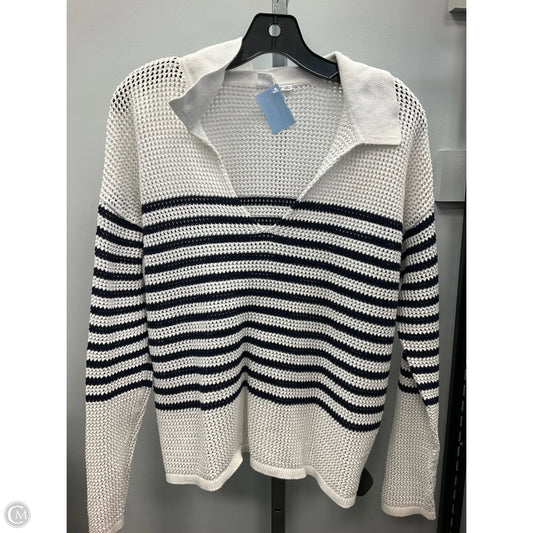 Sweater By Gap In Striped Pattern, Size: L