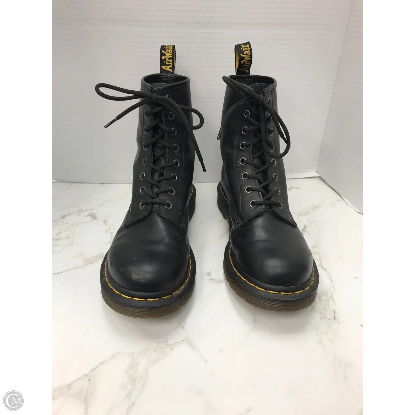 Boots Combat By Dr Martens In Black, Size: 8