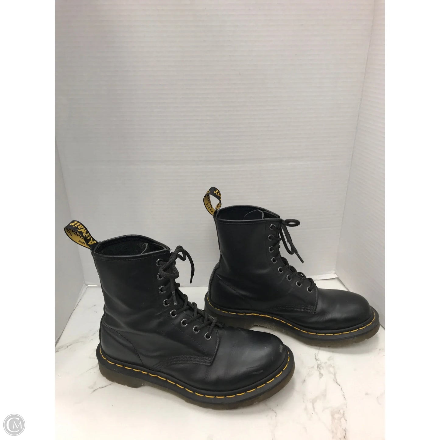 Boots Combat By Dr Martens In Black, Size: 8