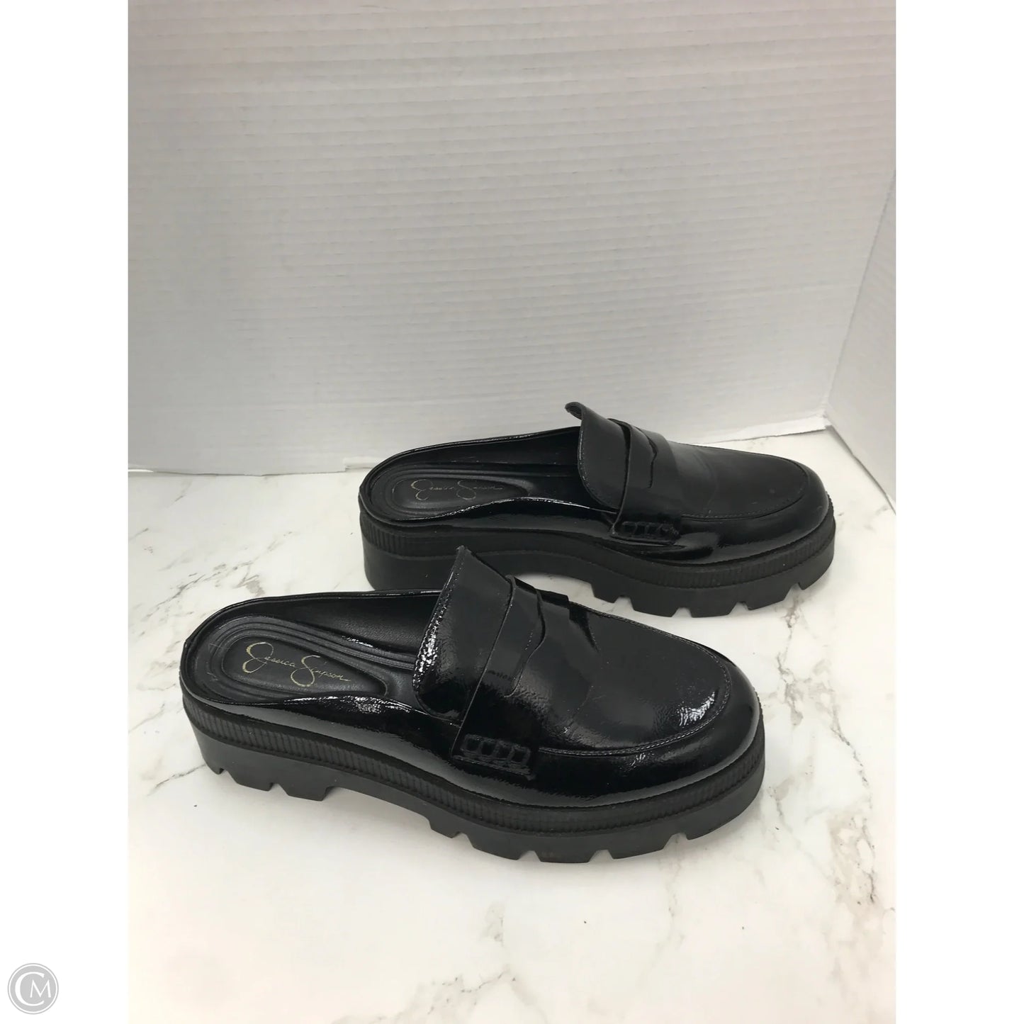 Shoes Heels Block By Jessica Simpson In Black, Size: 7.5