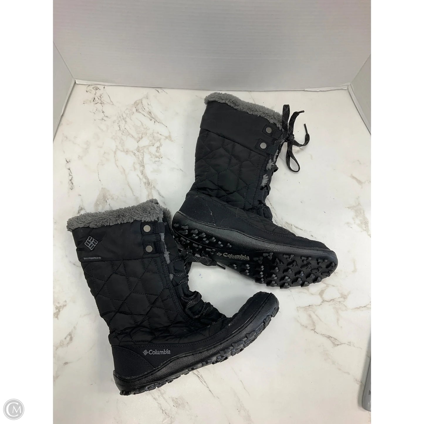 Boots Snow By Columbia In Black, Size: 6