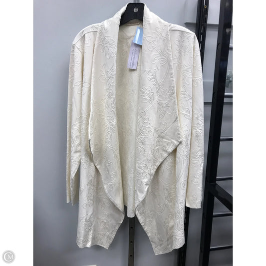Blazer By Soft Surroundings In Cream, Size: Xl
