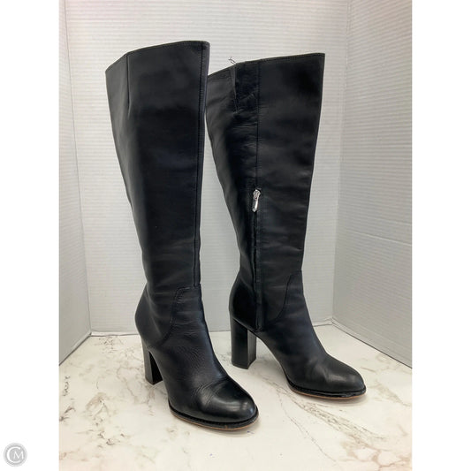 Boots Leather By Sam Edelman In Black, Size: 7