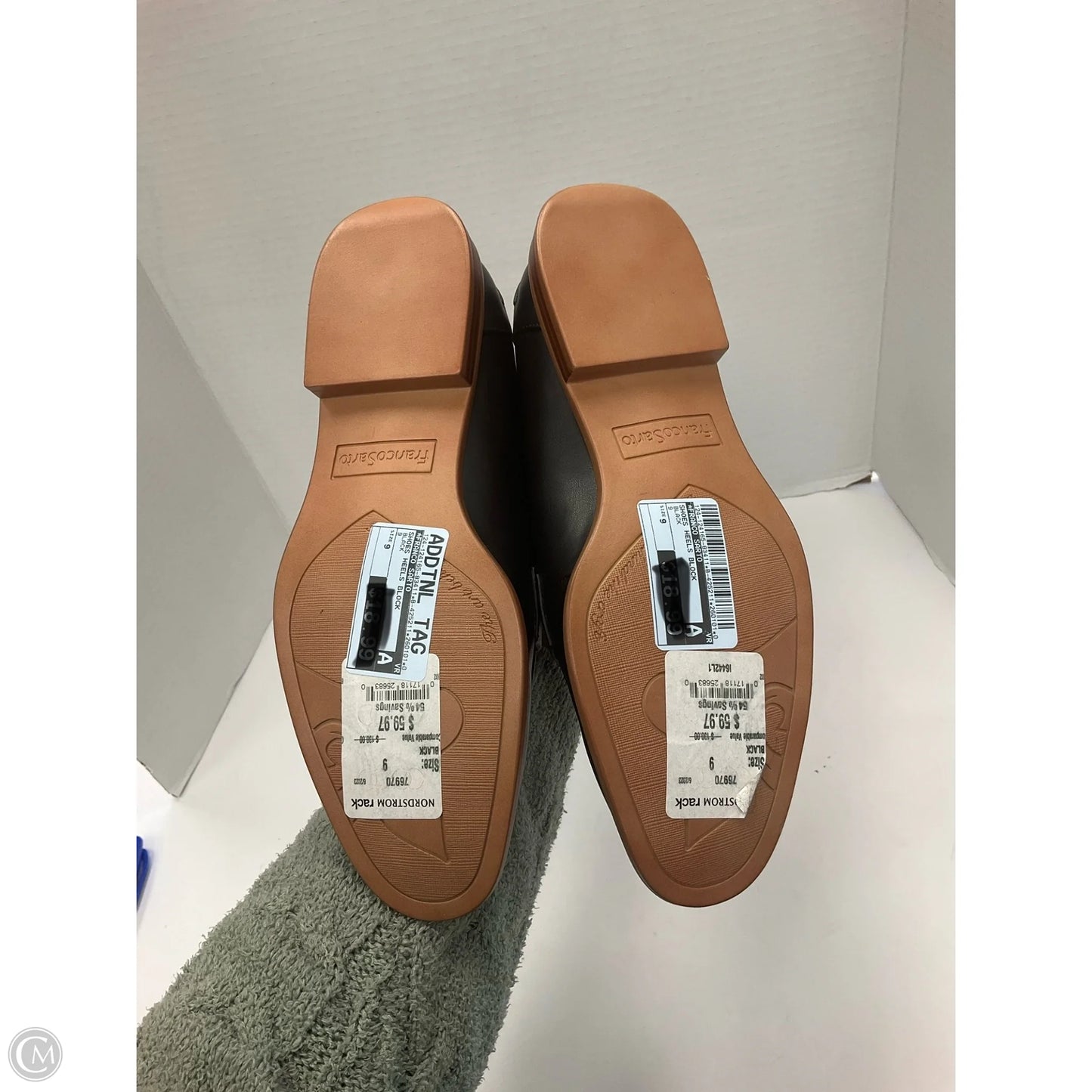 Shoes Heels Block By Franco Sarto In Black, Size: 9