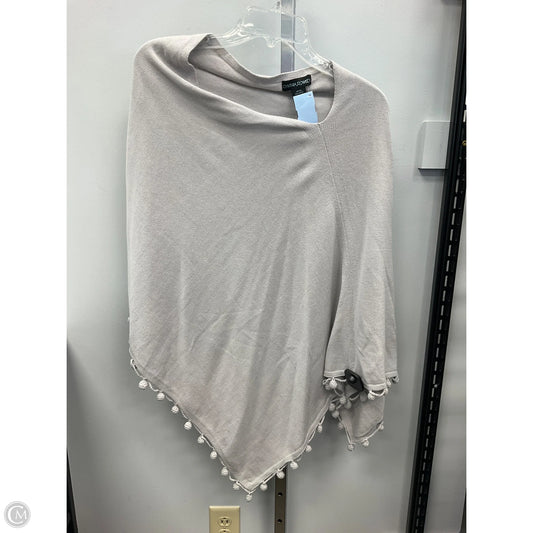 Shawl By Cynthia Rowley In Grey, Size: Osfm