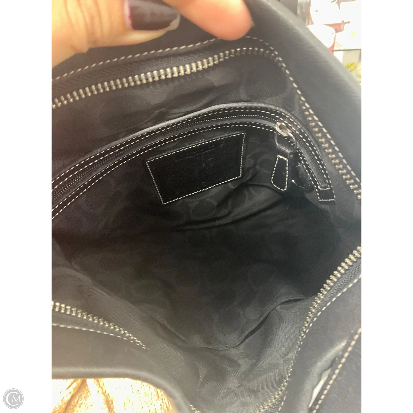 Handbag Designer By Coach, Size: Medium