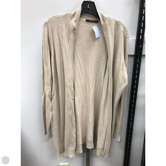Sweater Cardigan By Cyrus In Beige, Size: Xl