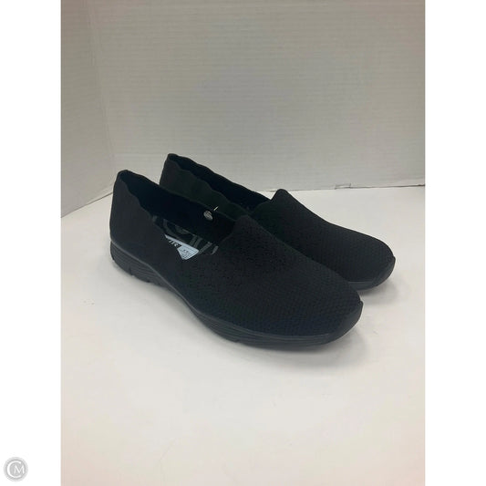 Shoes Flats By Skechers In Black, Size: 9.5
