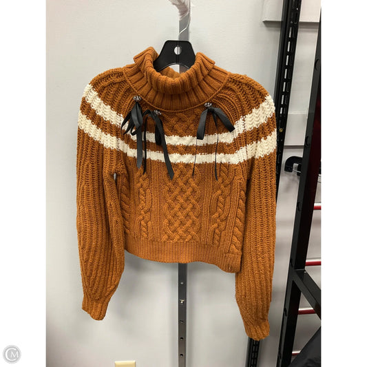 Sweater By Maeve In Brown, Size: Xs