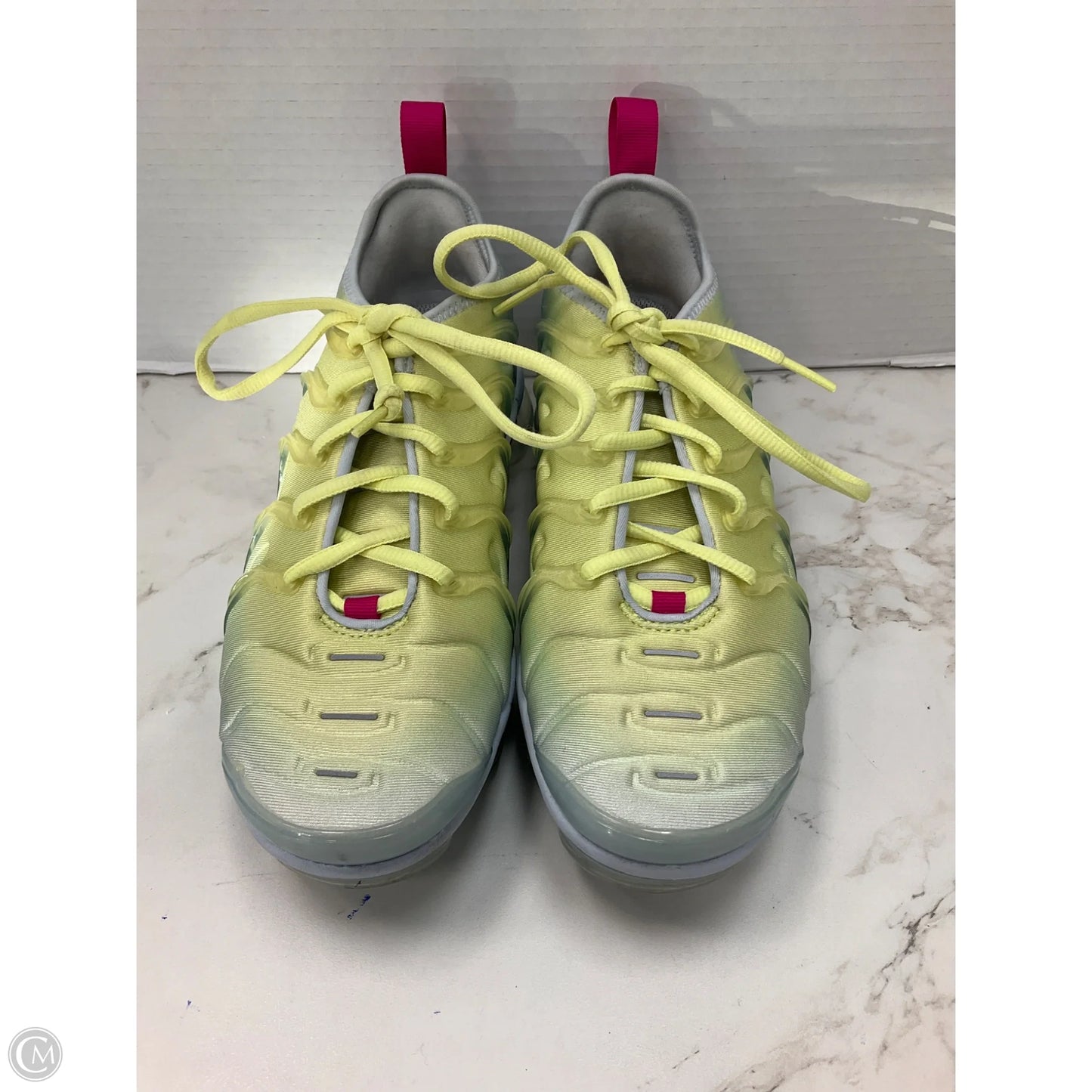 Shoes Athletic By Nike In Yellow, Size: 7