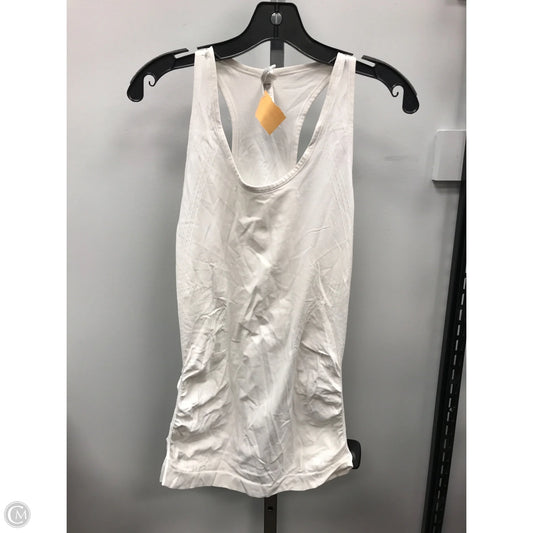 Athletic Tank Top By Athleta In White, Size: M
