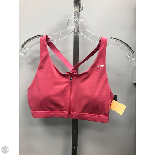 Athletic Bra By Gym Shark In Polkadot Pattern, Size: M