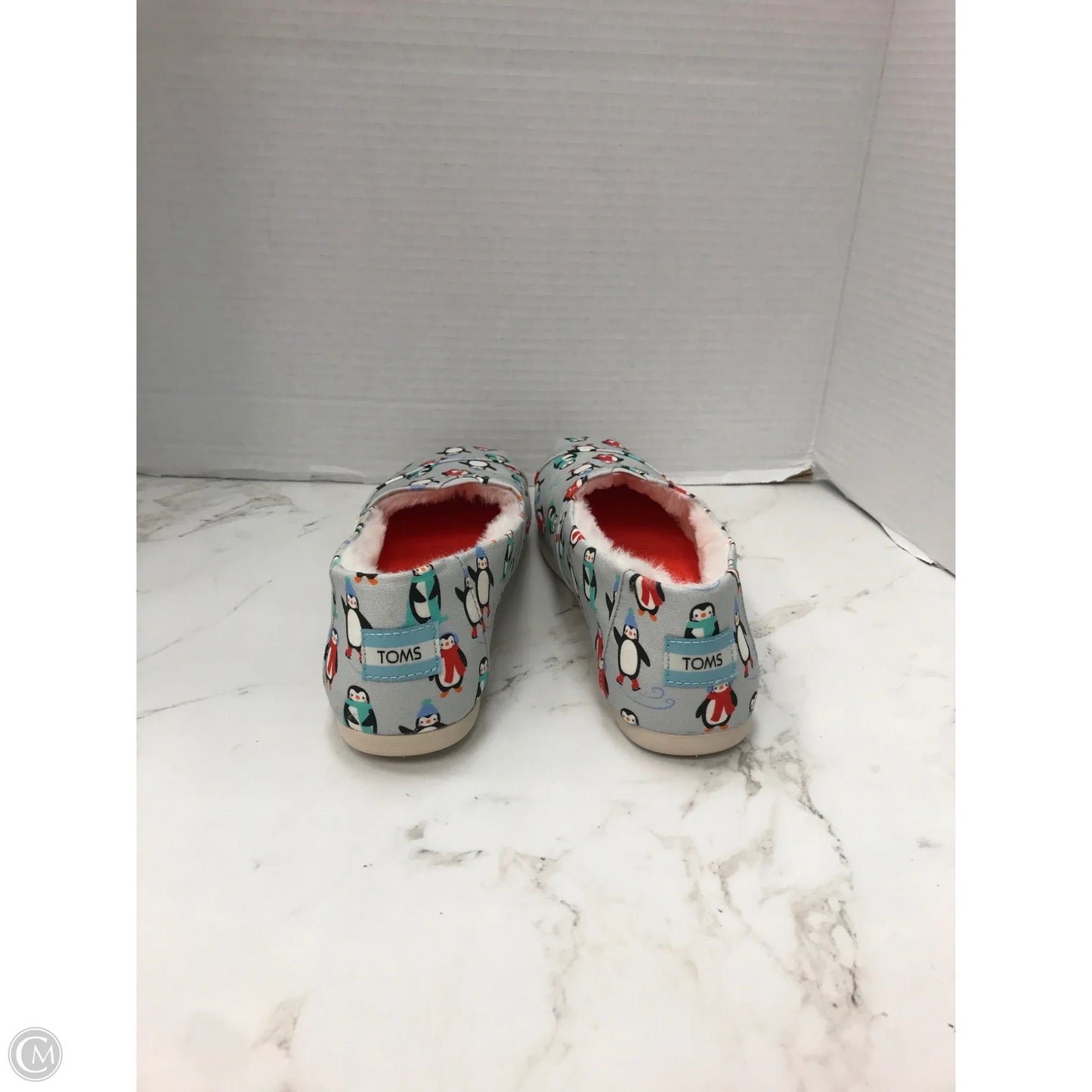 Shoes Flats By Toms In Grey, Size: 8