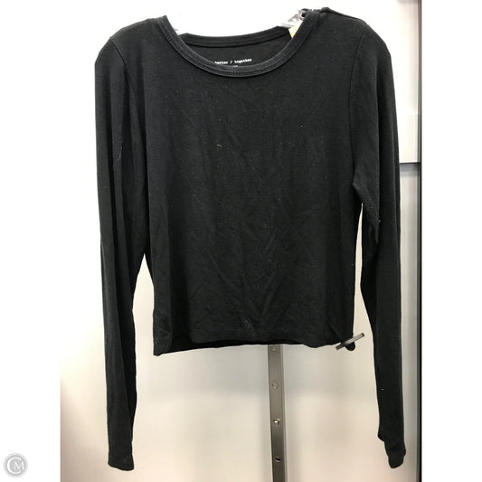 Top Long Sleeve Basic By Better Together In Black, Size: Xl