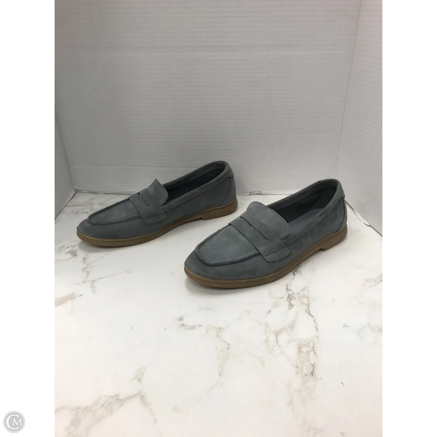 Shoes Flats By Zara In Grey, Size: 7.5