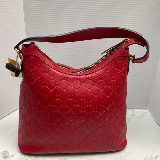 Handbag Luxury Designer By Gucci, Size: Large