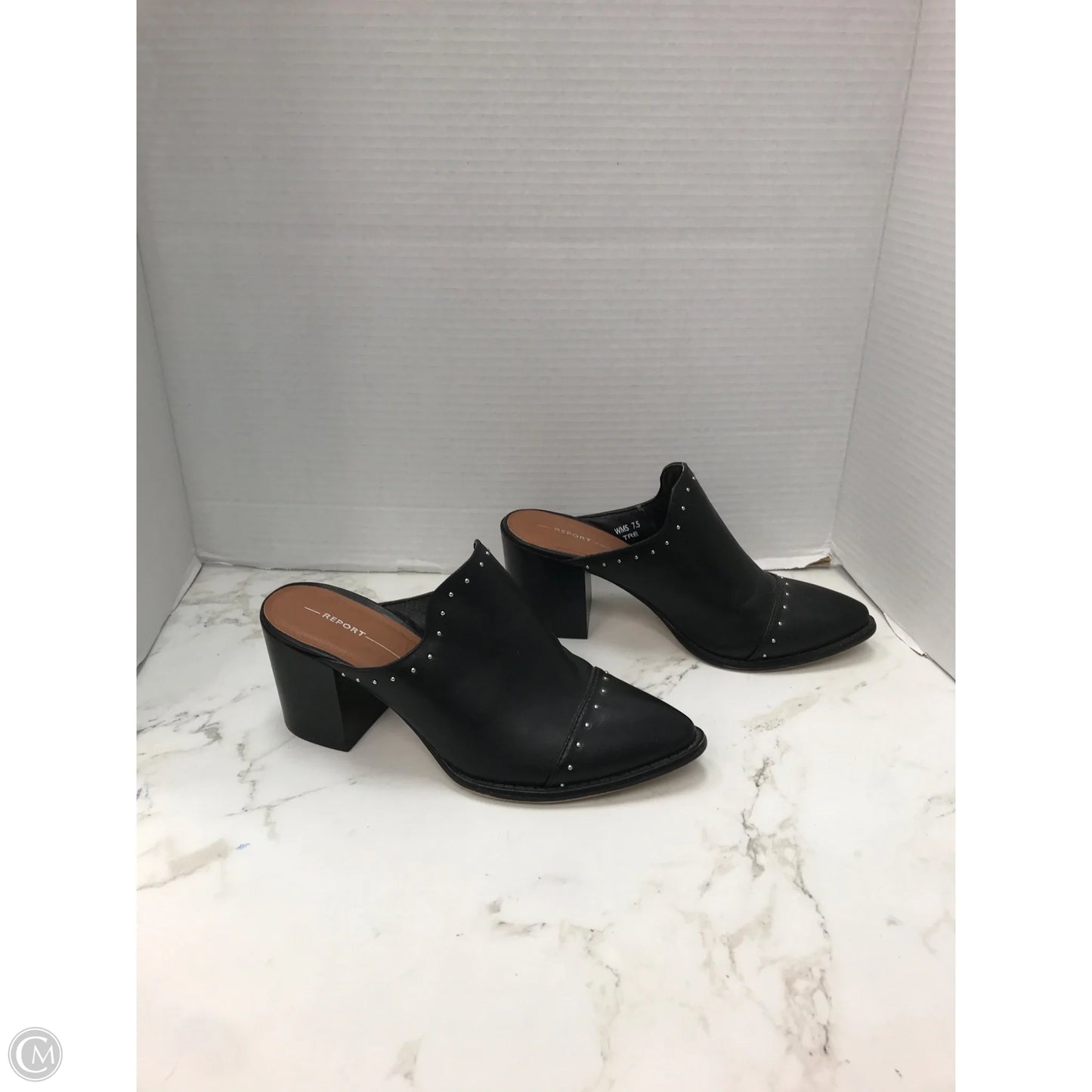 Shoes Heels Block By Report In Black, Size: 7.5
