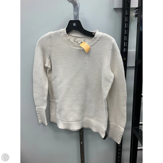 Sweater By Loft In Cream, Size: M