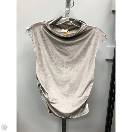 Top Sleeveless By A New Day In Taupe, Size: S