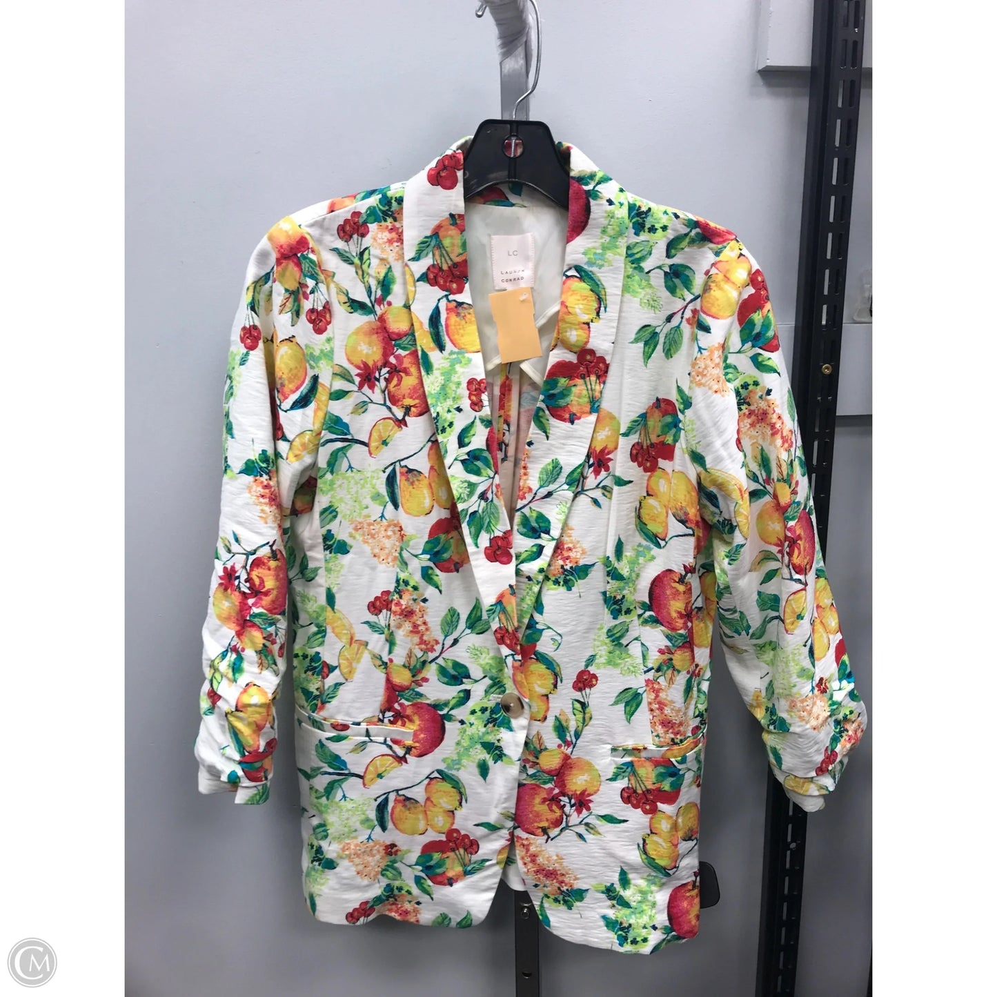 Blazer By Lc Lauren Conrad In Floral Print, Size: Xs