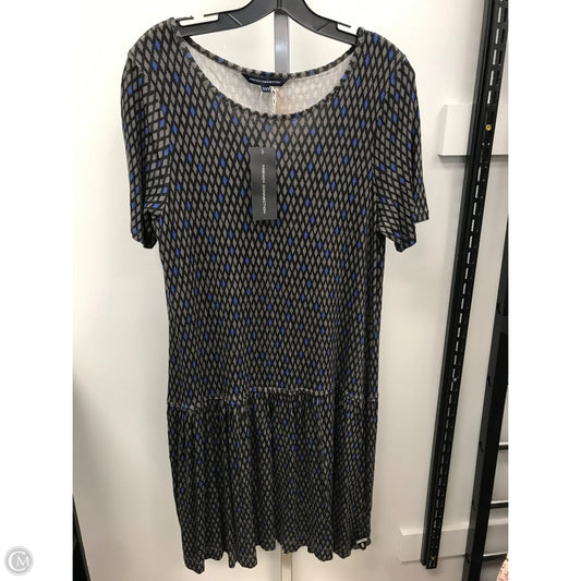 Dress Casual Short By French Connection In Black & Blue, Size: 12