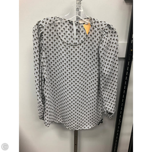 Top Long Sleeve By Loft In Multi-colored, Size: S