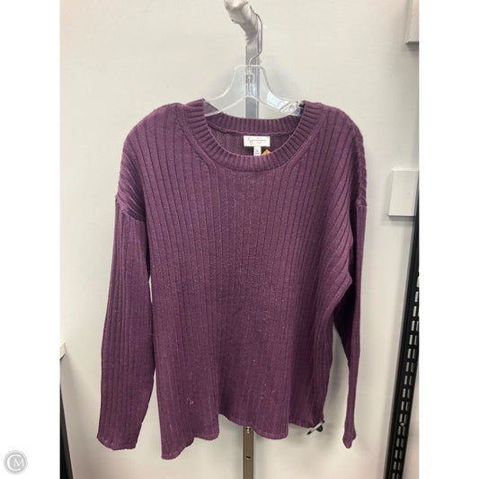 Sweater By Jessica Simpson In Purple, Size: Xl