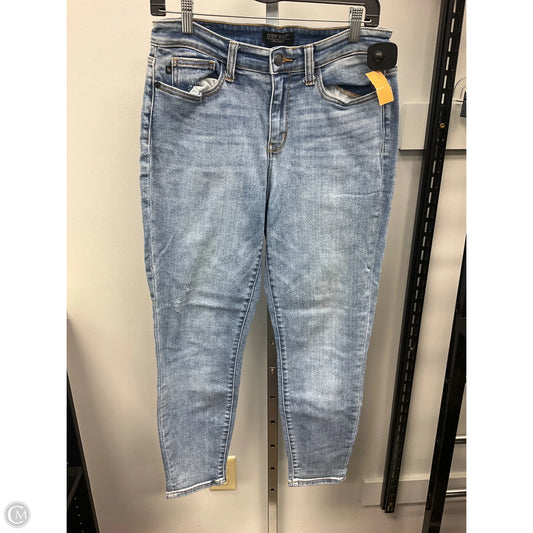 Jeans Skinny By Judy Blue In Blue Denim, Size: 6