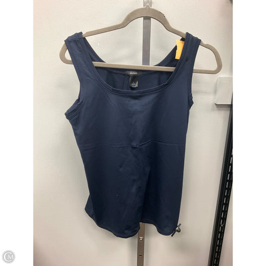 Tank Top By Alfani In Navy, Size: L