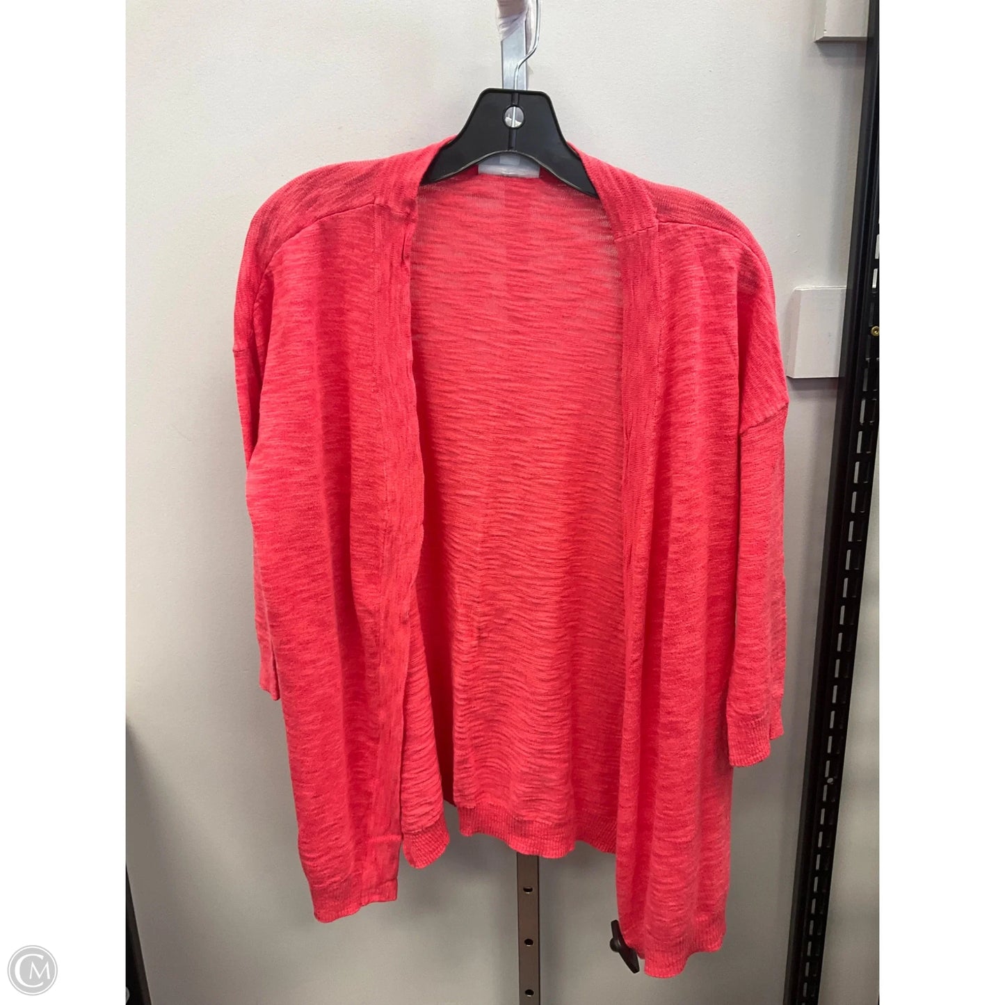 Cardigan By D&co. In Coral, Size: M