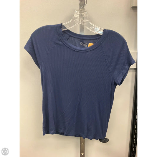 Top Short Sleeve By Offline By Aerie In Navy, Size: Xs
