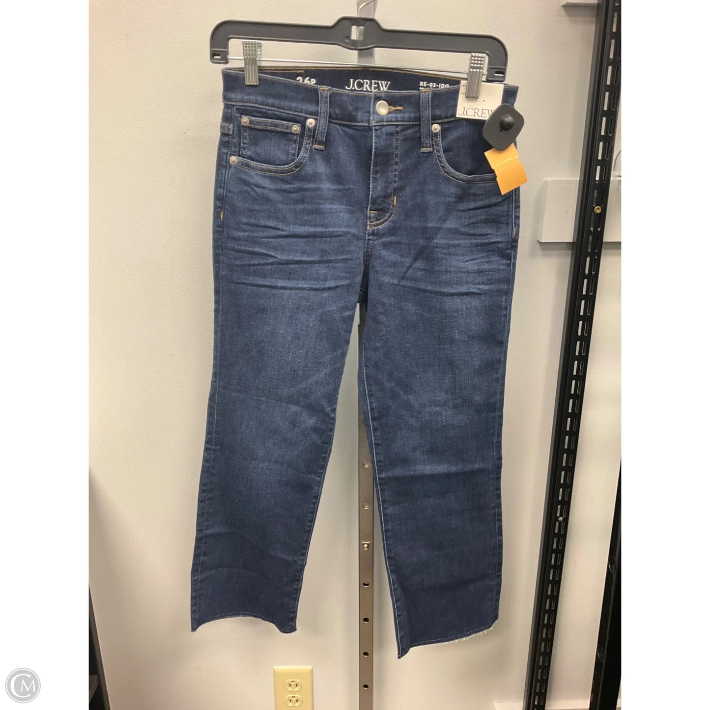 Jeans Cropped By J. Crew In Blue Denim, Size: 2