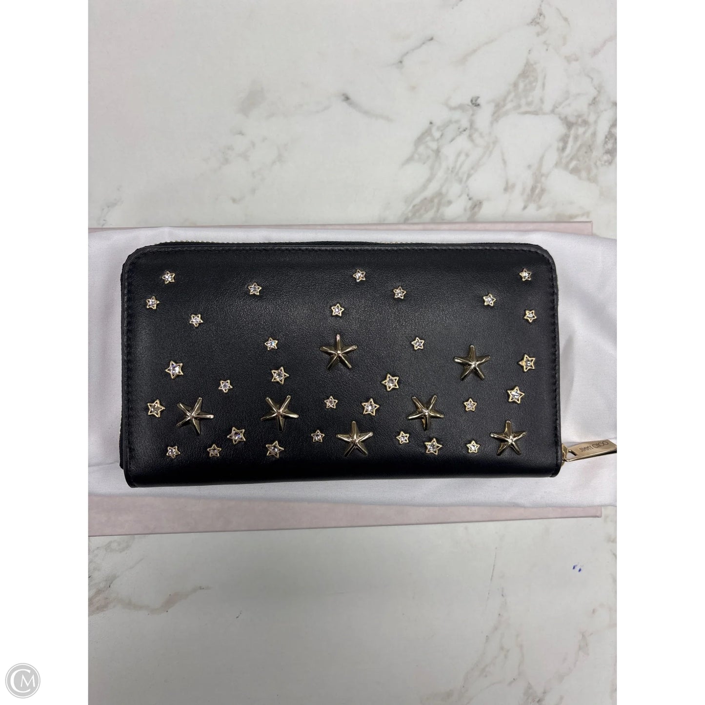 Wallet Luxury Designer By Jimmy Choo, Size: Large