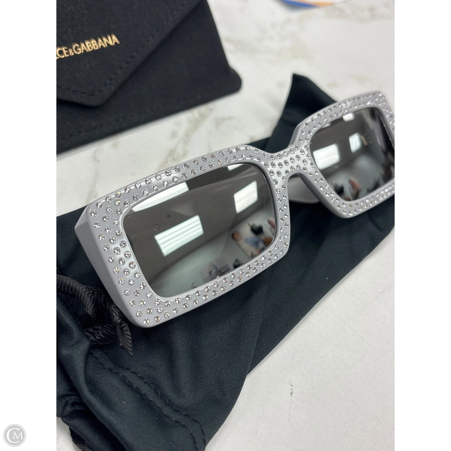 Sunglass Case Luxury Designer By Dolce And Gabbana