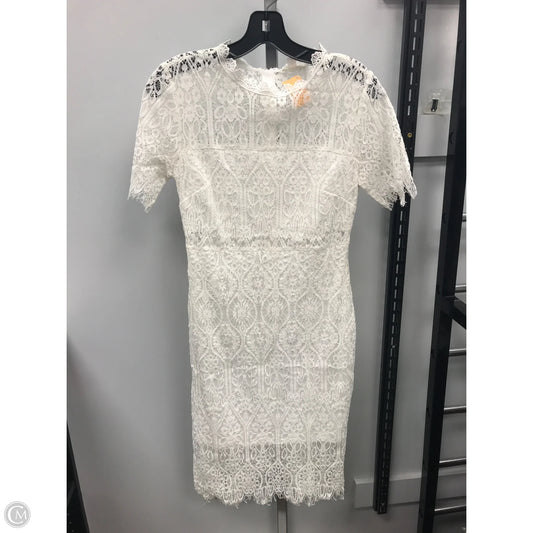 Dress Party Short By Mi Ami In Ivory, Size: M