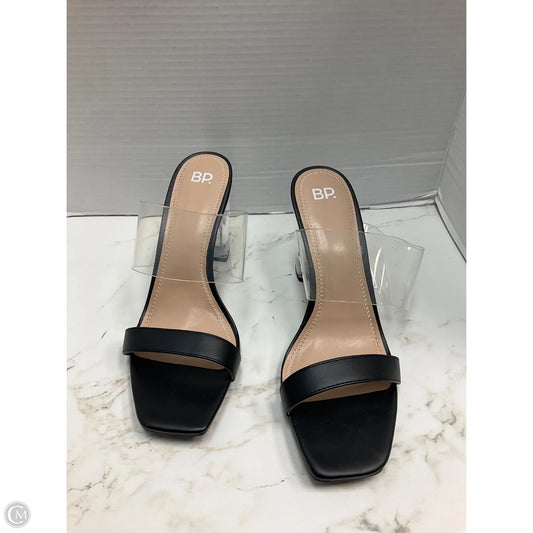 Sandals Heels Block By Bp In Clear, Size: 10