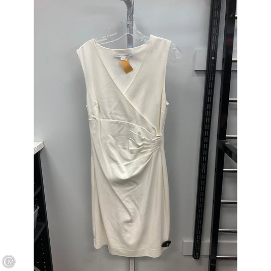 Dress Designer By Diane Von Furstenberg In White, Size: 10