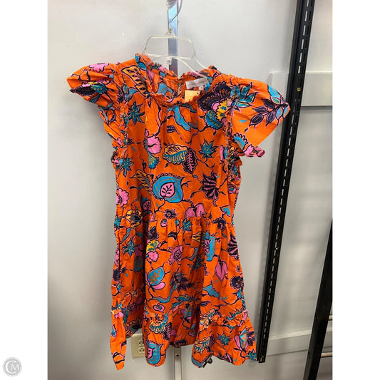 Dress Casual Short By House Of Harlow In Orange & Pink, Size: S